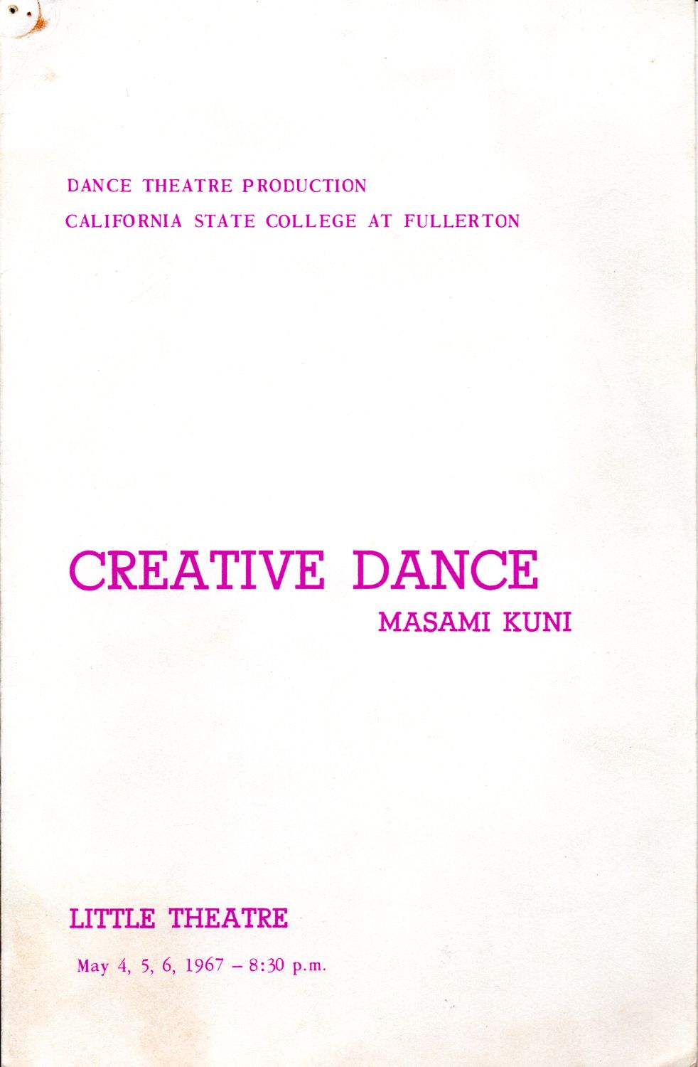 カルミナ・ブラーナ、 エターナル・ナウ、アルマ・ベッラ